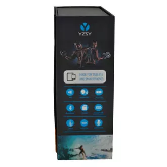YZSY Bluetooth zvočnik FLABO, 2x5W, modri, nadzor glasnosti, PRODAJA