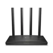 Usmerjevalnik TP-LINK Archer C6 V3 2,4 GHz in 5 GHz, podaljšek, dostopna točka, IPv6, 1200 Mb/s, zunanja fiksna antena, 802.11ac, gigabitni dostop