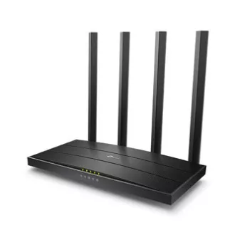 Usmerjevalnik TP-LINK Archer C6 V3 2,4 GHz in 5 GHz, podaljšek, dostopna točka, IPv6, 1200 Mb/s, zunanja fiksna antena, 802.11ac, gigabitni dostop