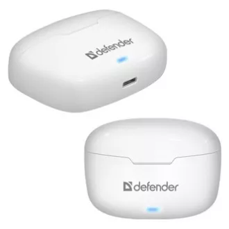 Defender Twins 903, slušalke z mikrofonom, brezžične bele, ušesne čepke, BT 5.0, TWS, polnilno ohišje bluetooth, PRODAJA Defender Twins 903, slušalke z mikrofonom, brezžične bele, ušesne čepke, BT 5.0, TWS, polnilno ohišje bluetooth, PRODAJA