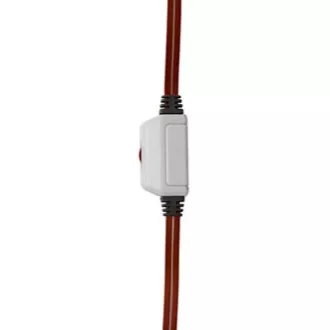 Defender Warhead G-120 gaming slušalke z mikrofonom, žične, belo-rdeče, 2x 3,5 mm priključek