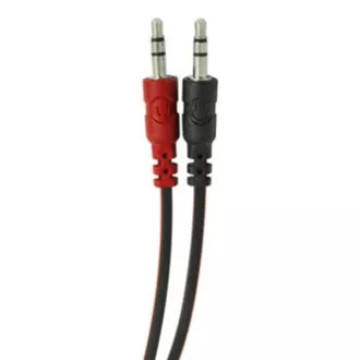 Defender Warhead G-120 gaming slušalke z mikrofonom, žične, belo-rdeče, 2x 3,5 mm priključek