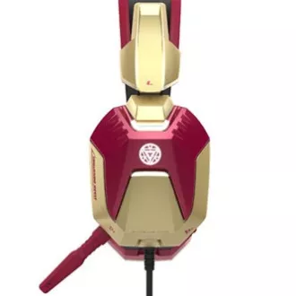 E-blue IRON MAN EHS908 gaming slušalke z mikrofonom, žične, rdeče, 2x 3,5 mm jack USB, PRODAJA E-blue IRON MAN EHS908 gaming slušalke z mikrofonom, žične, rdeče, 2x 3,5 mm jack USB, PRODAJA