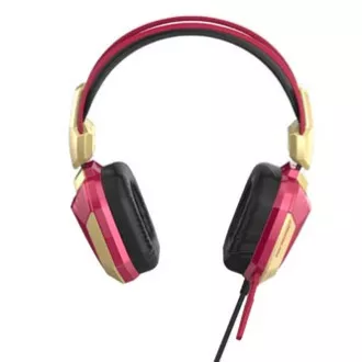 E-blue IRON MAN EHS908 gaming slušalke z mikrofonom, žične, rdeče, 2x 3,5 mm jack USB, PRODAJA E-blue IRON MAN EHS908 gaming slušalke z mikrofonom, žične, rdeče, 2x 3,5 mm jack USB, PRODAJA