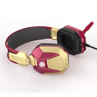 E-blue IRON MAN EHS908 gaming slušalke z mikrofonom, žične, rdeče, 2x 3,5 mm jack USB, PRODAJA E-blue IRON MAN EHS908 gaming slušalke z mikrofonom, žične, rdeče, 2x 3,5 mm jack USB, PRODAJA