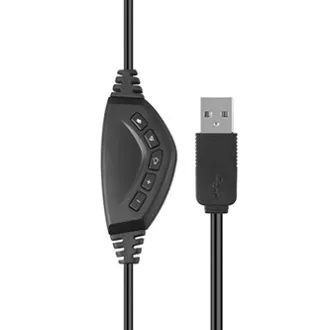 Marvo HG9022 slušalke z mikrofonom, žične, črno-rdeče, 7.1 (virtualne), LED, osvetljene, tip USB