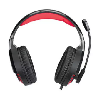 Marvo HG9022 slušalke z mikrofonom, žične, črno-rdeče, 7.1 (virtualne), LED, osvetljene, tip USB