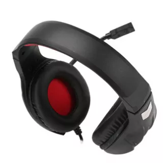 Marvo HG8928 slušalke z mikrofonom, žične, črne, , z osvetlitvijo tipa 3,5 mm priključek   razdelilnik