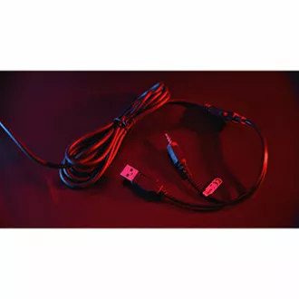 Marvo HG8929 slušalke z mikrofonom, žične, črne, osvetljene, 3,5 mm jack razdelilnik USB Marvo HG8929 slušalke z mikrofonom, žične, črne, osvetljene, 3,5 mm jack razdelilnik USB