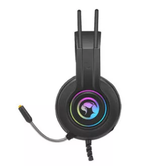 Marvo HG8935 slušalke z mikrofonom, žične, črne, osvetljene, USB Marvo HG8935 slušalke z mikrofonom, žične, črne, osvetljene, USB