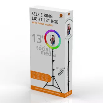 Powerton LIFE RING LIGHT, 13-palčna okrogla luč, nastavitev barve in jakosti, držalo za telefon in stativ, PRODAJA Powerton LIFE RING LIGHT, 13-palčna okrogla luč, nastavitev barve in jakosti, držalo za telefon in stativ, PRODAJA
