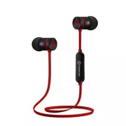 Powerton LIFE ARIVO Brezžične slušalke bluetooth, črne in rdeče