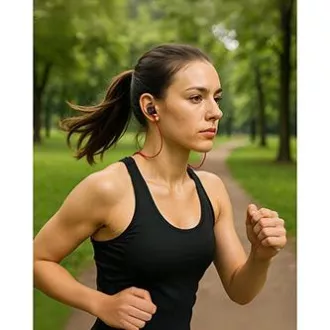 Powerton LIFE ARIVO Brezžične slušalke bluetooth, črne in rdeče Powerton LIFE ARIVO Brezžične slušalke bluetooth, črne in rdeče