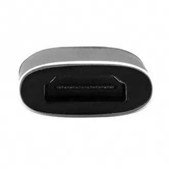 USB (3.1) vozlišče z 1 priključkom, 49143, sivo, dolžina kabla 10 cm, Verbatim, 1x HDMI