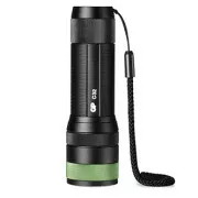 LED svetilka, 3xAAA, kovinska, črna, 300lm, C32