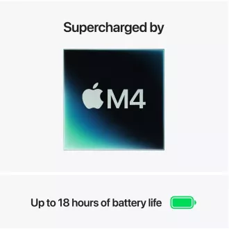 Apple MacBook Air 15.3" 2880x1864/10C M4/10C GPU/16GB/256GB_SSD/US/temno črnilo (2025) - tipkovnica ameriške različice