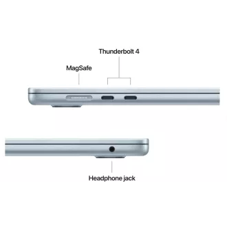 Apple MacBook Air 15,3" 2880x1864/10C M4/10C GPU/24GB/512GB_SSD/US/nebeško modra (2025) US različica tipkovnice