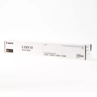Canon C-EXV51 (0481C002) - toner, black (črn)