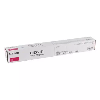 Canon C-EXV51 (0483C002) - toner, magenta (purpuren)