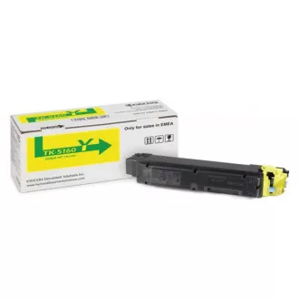 Kyocera TK-5160 (TK-5160Y) - toner, yellow (rumen)