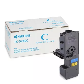 Kyocera TK-5240 (TK-5240C) - toner, cyan (azuren)