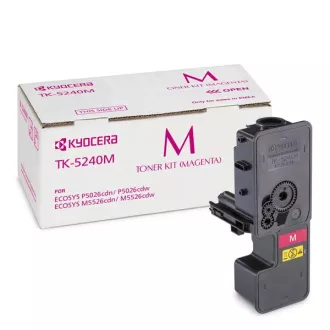 Kyocera TK-5240 (TK-5240M) - toner, magenta (purpuren)