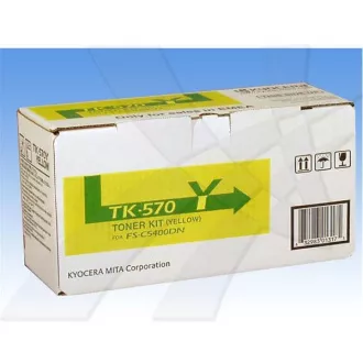 Kyocera TK-570 (TK570Y) - toner, yellow (rumen)