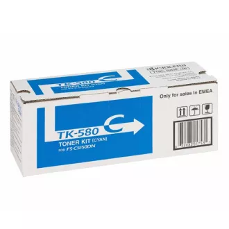 Kyocera TK-580 (TK580C) - toner, cyan (azuren)