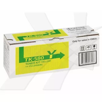 Kyocera TK-580 (TK580Y) - toner, yellow (rumen)