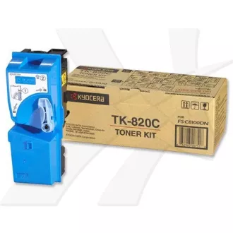 Kyocera TK-820 (TK820C) - toner, cyan (azuren)