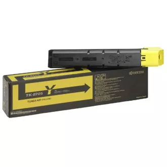 Kyocera TK-8705 (TK8705Y) - toner, yellow (rumen) Kyocera TK-8705 (TK8705Y) - toner, yellow (rumen)