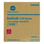 Konica Minolta TNP-22 (A0X5352) - toner, magenta (purpuren)
