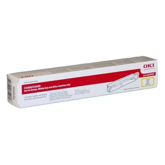 Oki 43459337 - toner, yellow (rumen)