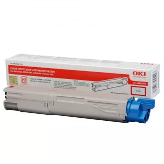 Oki 3520 (43459370) - toner, magenta (purpuren)