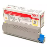 Oki C5600 (43381905) - toner, yellow (rumen)