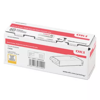 Oki 09006129 - toner, yellow (rumen)
