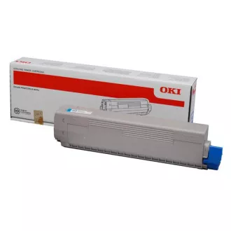 Oki C822 (44844615) - toner, cyan (azuren)