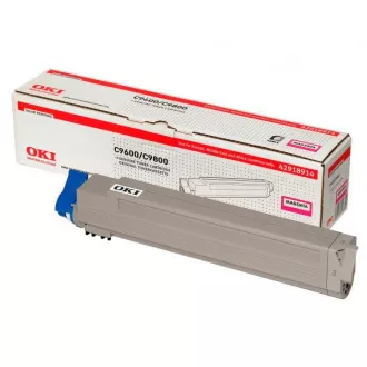 Oki C9600 (42918914) - toner, magenta (purpuren)