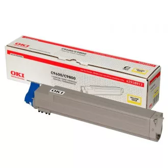 Oki C9600 (42918913) - toner, yellow (rumen)