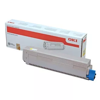 Oki 45862837 - toner, yellow (rumen)