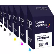 MultiPack TonerPartner kartuša PREMIUM za HP 72 (C9370A, C9371A, C9372A, C9373A, C9374A, C9403A), black + color (črna + barvna)