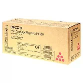 Ricoh 408316 - toner, magenta (purpuren)