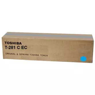 Toshiba T-281CEC - toner, cyan (azuren) Toshiba T-281CEC - toner, cyan (azuren)