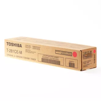 Toshiba T-281CEM - toner, magenta (purpuren)