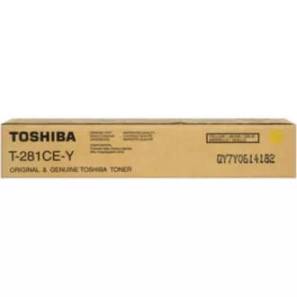 Toshiba T-281CEY - toner, yellow (rumen)