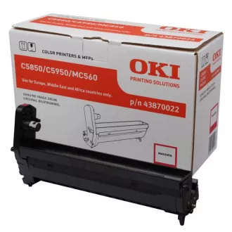 Oki 43870022 - optična enota, magenta (purpurna) Oki 43870022 - optična enota, magenta (purpurna)