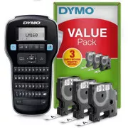 Tiskalnik samolepilnih etiket Dymo, LabelManager 160, PROMO 3x trak D1 12mm x 7m