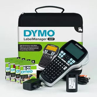 Tiskalnik samolepilnih etiket Dymo, LabelManager 420P, s kovčkom