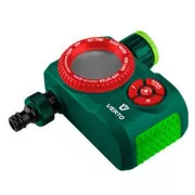 Elektronsko časovno stikalo Verto, 4 funkcije, maksimalni čas izklopa 360 minut, 1/2" in 3/4", zeleno, 15G751