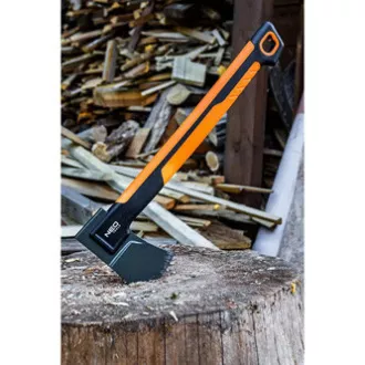 NEO TOOLS sekira 27-030, skupna teža 650g, teža glave 400g, dolžina sekire 35,5cm
